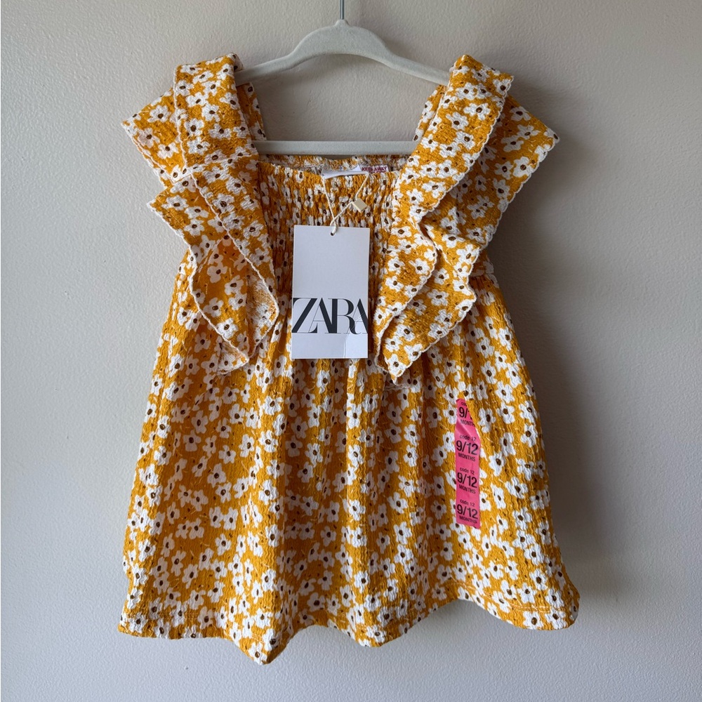 Zara baby dress. 9-12mo. NWT